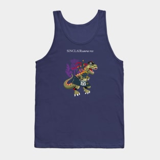 Clanosaurus Rex SINCLAINsaurus Rex clan Sinclair Family Tartan Tank Top